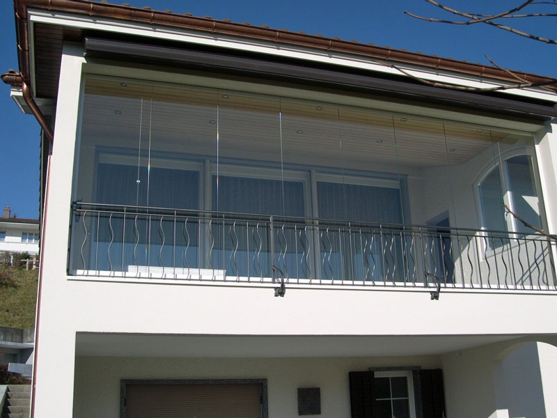 Balkonverglasung